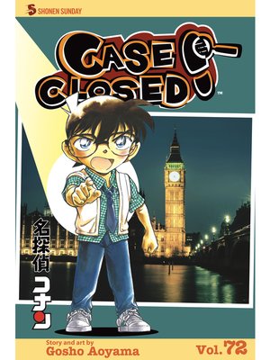 cover image of Case Closed, Volume 72
